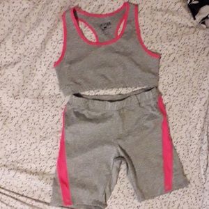Workout Top and Short Set